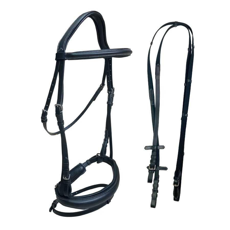 Cabezada para Filete Ergonómica con Muserola Acolchada - Imagen 5